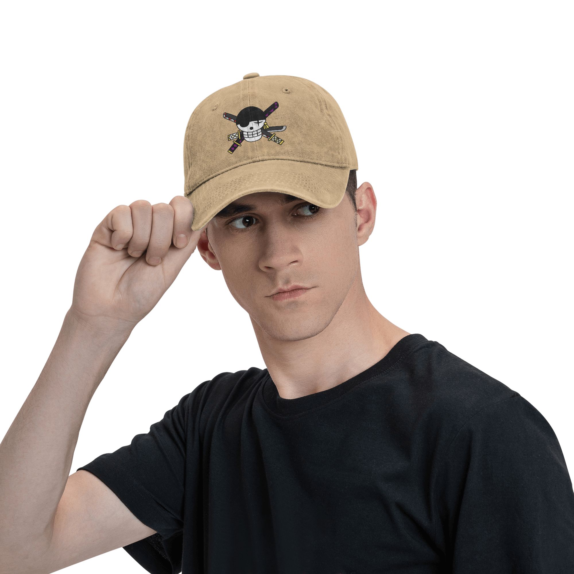 Baseball Cap Fitted - Boné de Beisebol Zoro One Piece