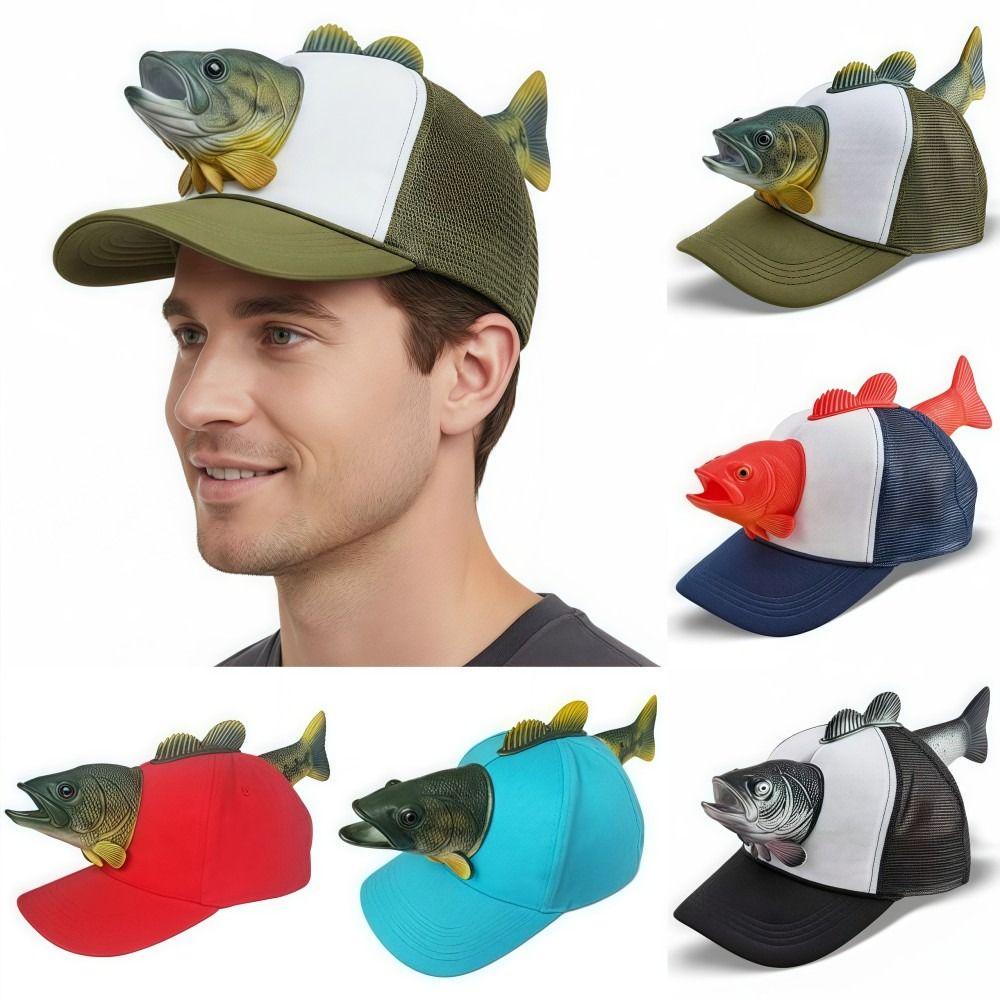 Baseball Cap Fitted - Boné de Beisebol Divertido com Estampa