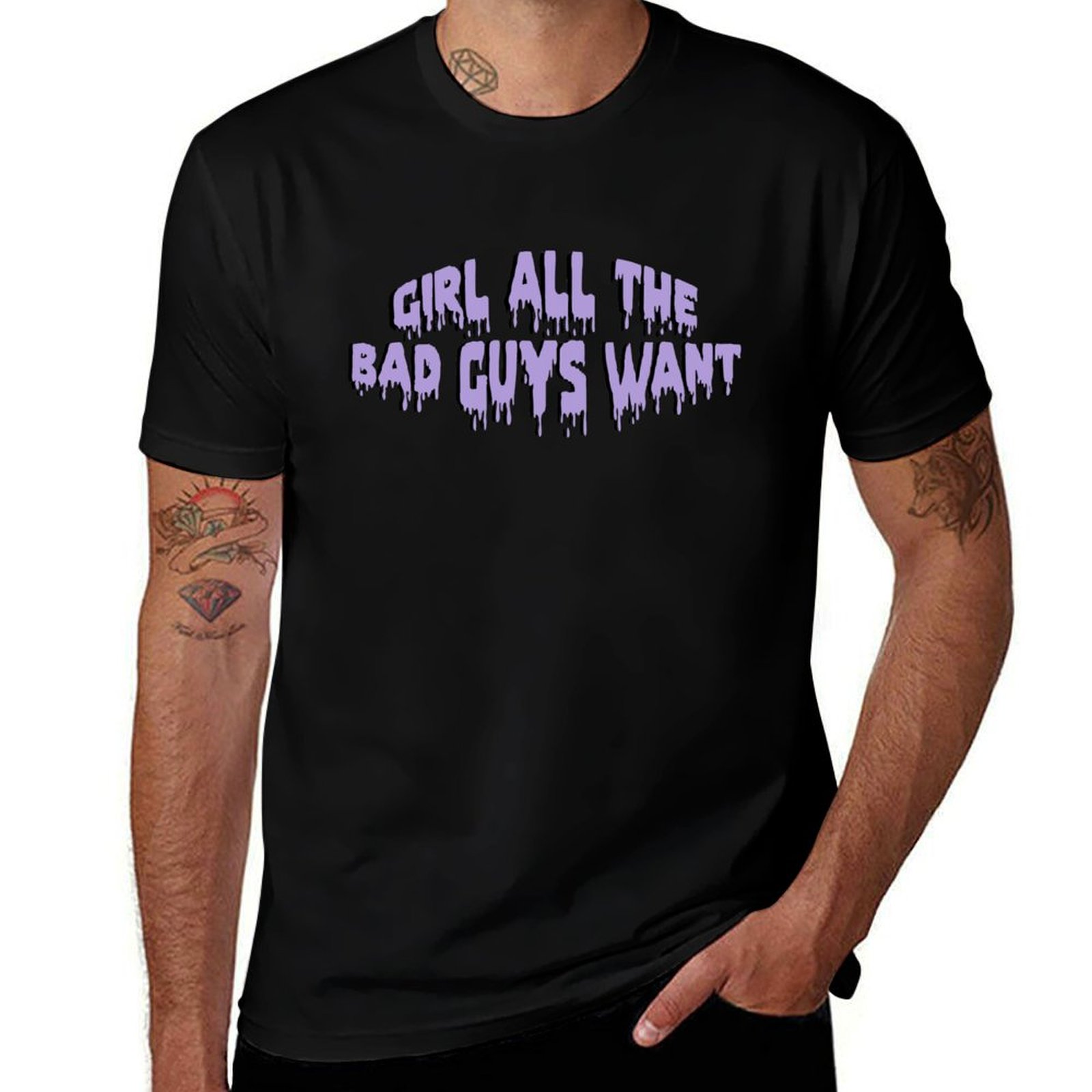 Street Fashion For Short Guys - Camiseta feminina com estampa de menina