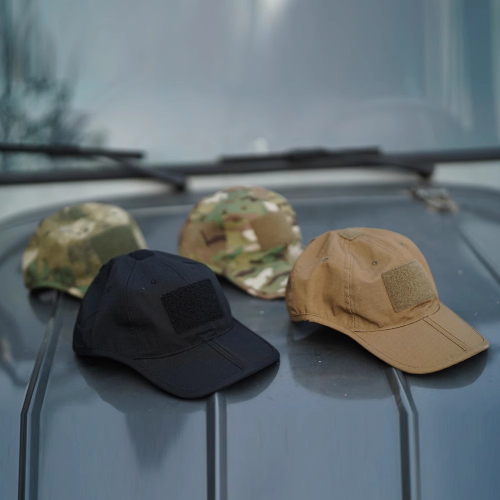 Baseball Cap Fitted - Boné de beisebol tático dobrável projetado