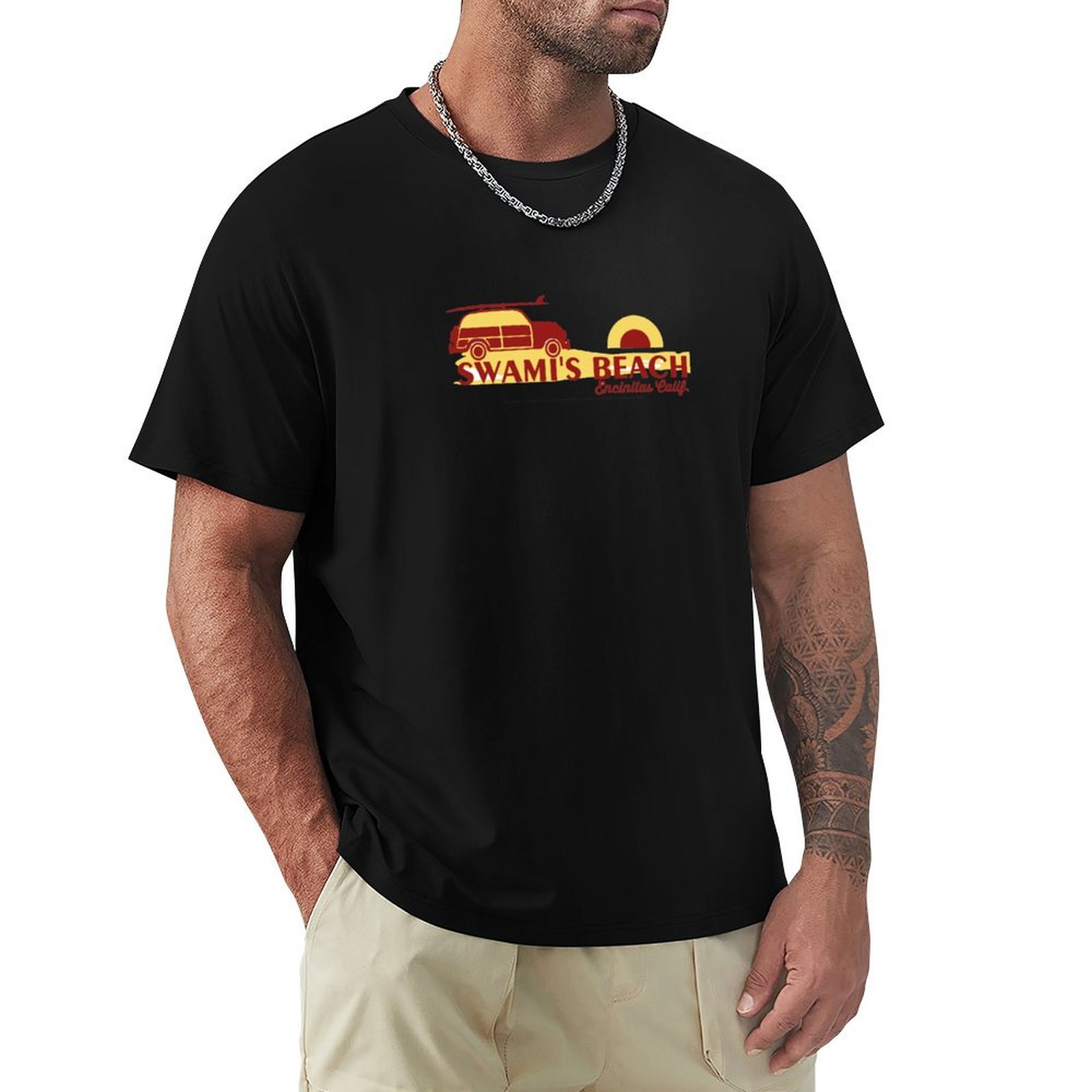 Street Fashion California - Praia de Swami - Califórnia. Camiseta