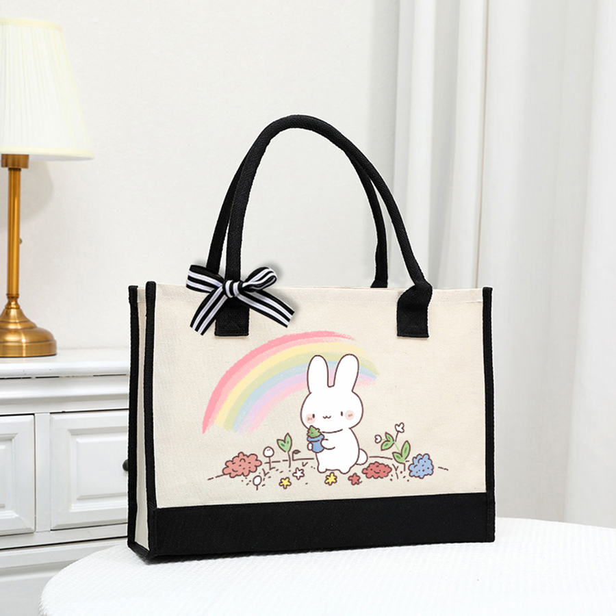 Tote Bag Canvas Print - Bolsa de lona branca leve com
