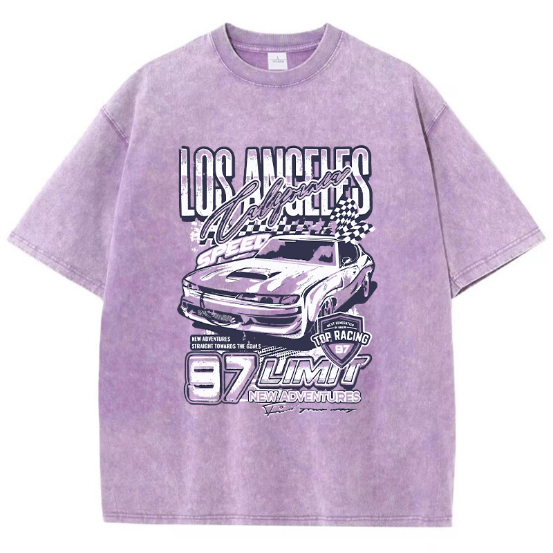 Street Fashion California - Califórnia los angeles corrida extrema camiseta