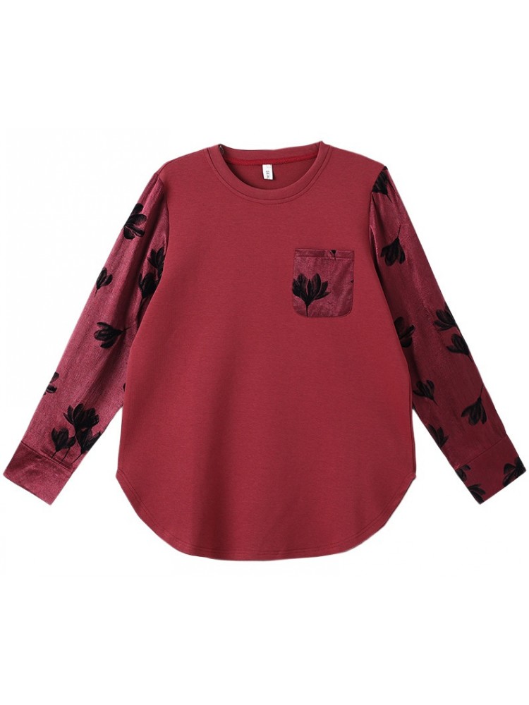 Street Fashion Plus Size - Moletom feminino casual de primavera e