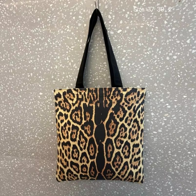 Tote Bag Canvas Print - Bolsa de Ombro Retro com Estampa