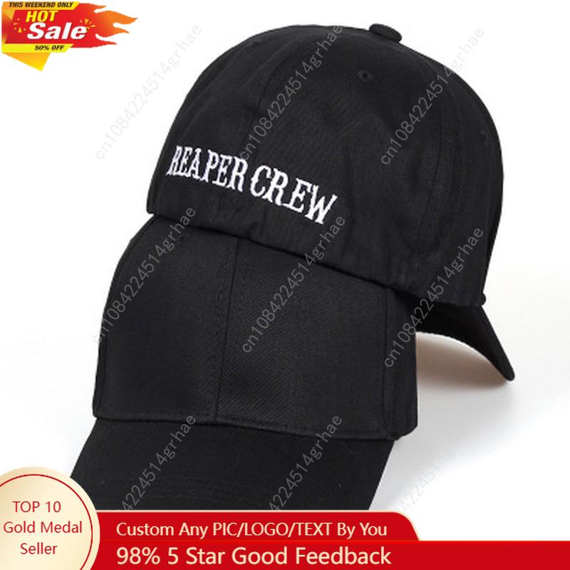 Baseball Cap Fitted - Marca chapéus pretos filhos da anarquia