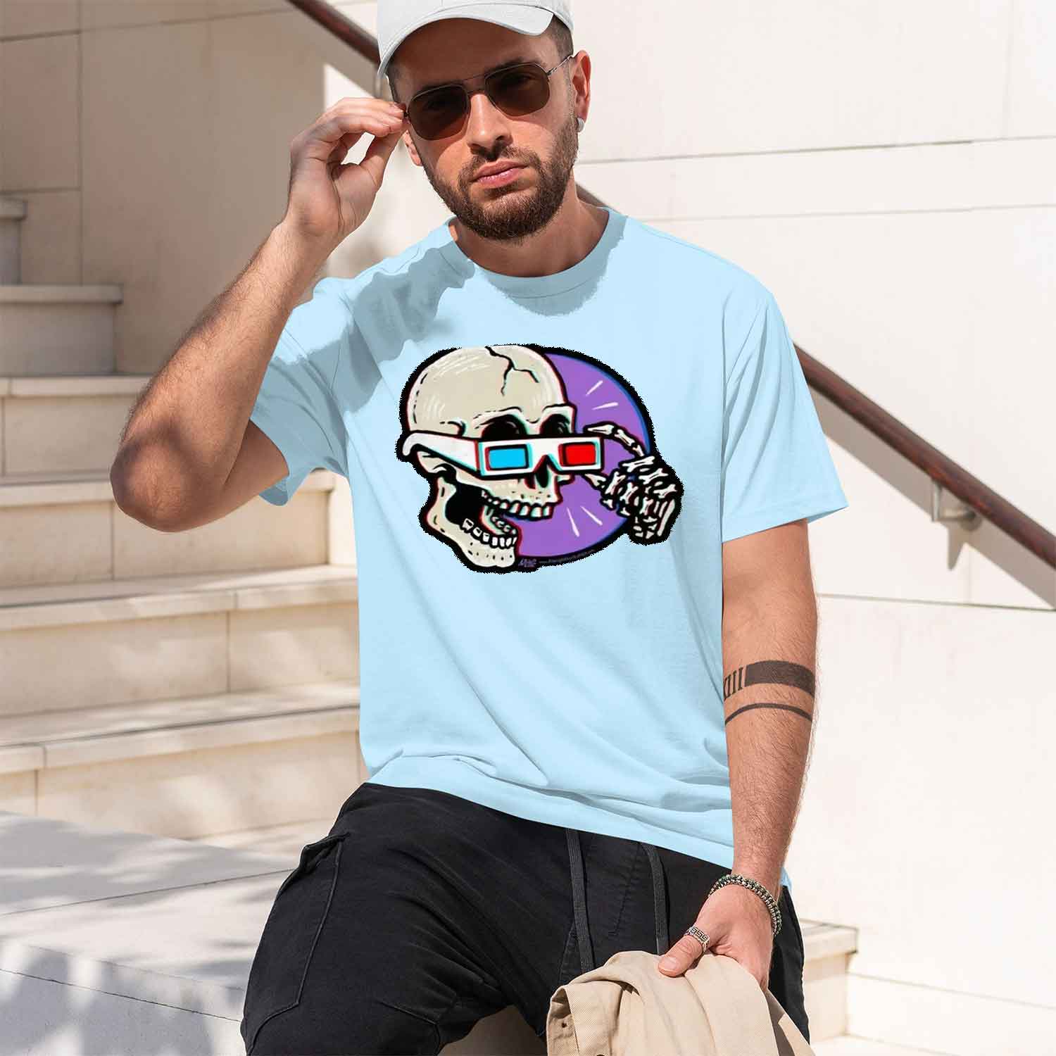Camiseta Masculina Estampada E - Street Fashion China Models avaliação e preço