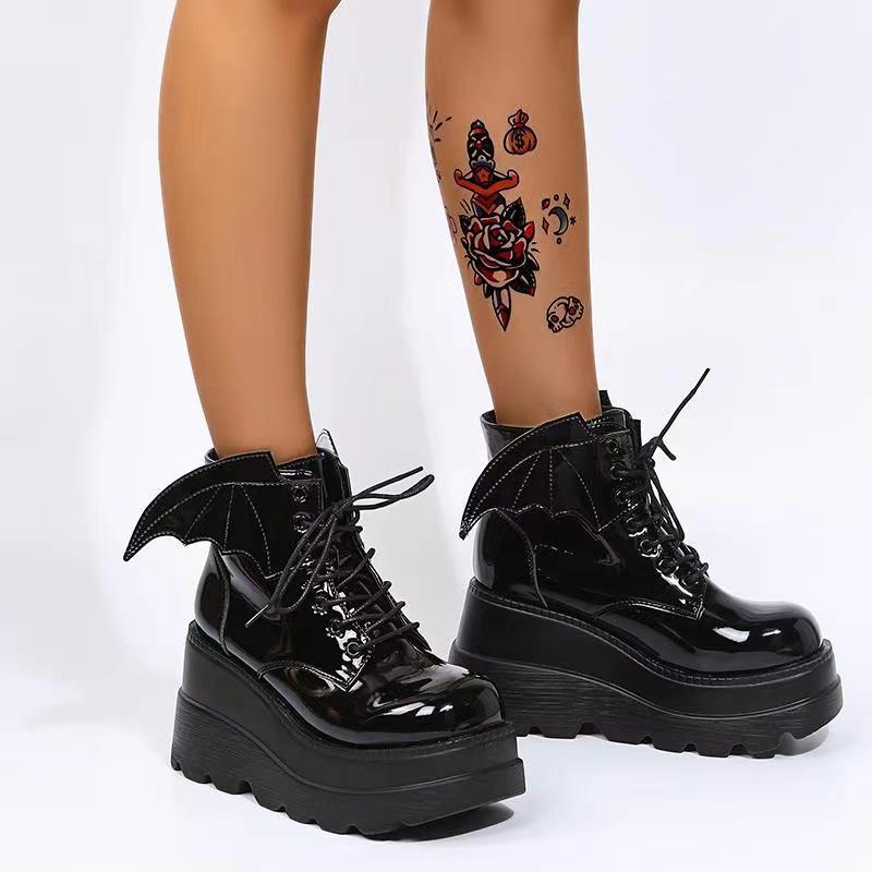 Botas Femininas Góticas com Pl - Street Fashion Plus Size avaliação e preço