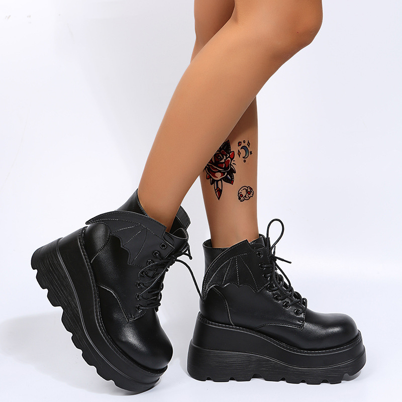 Botas Femininas Góticas com Pl - Street Fashion Plus Size avaliação e preço