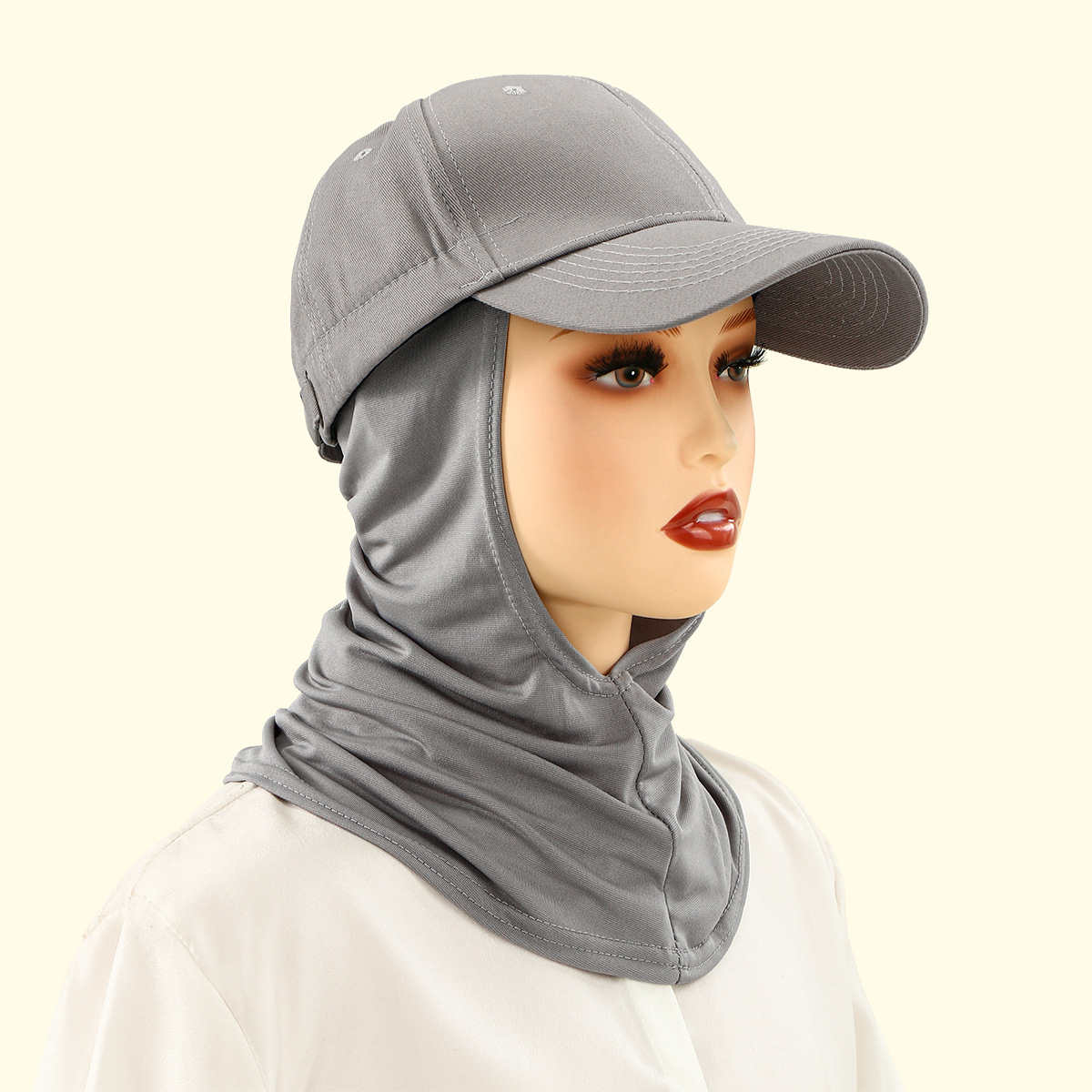 2 Peças Hijab Muçulmano Instan - Baseball Cap Fitted avaliação e preço
