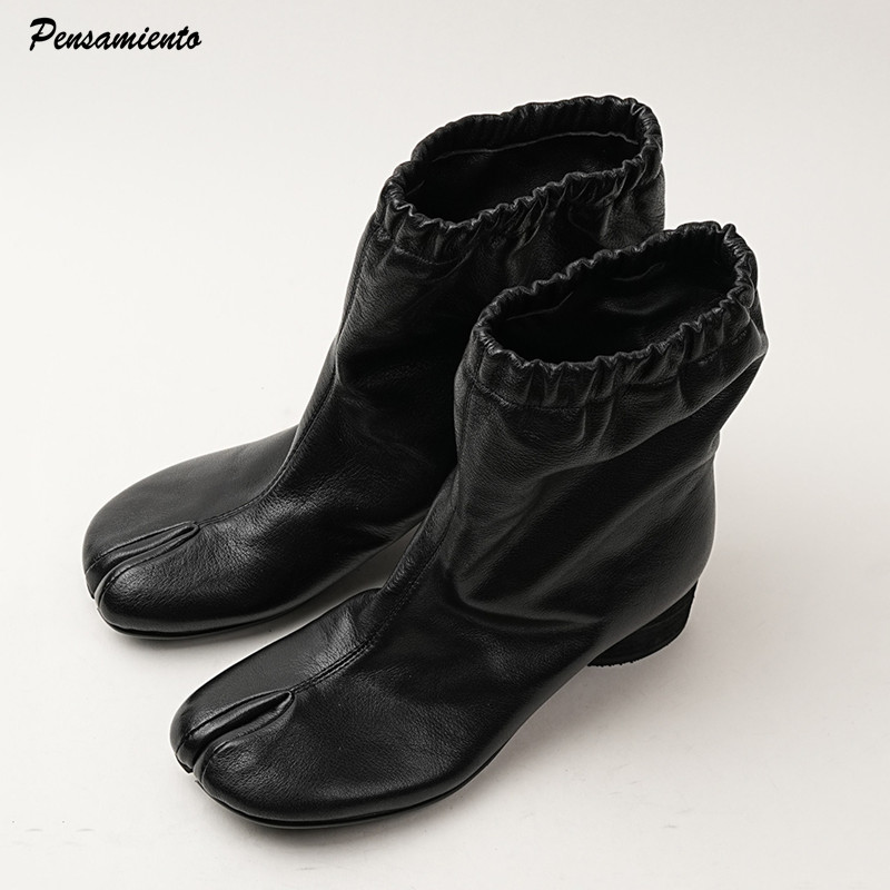 Botas de cano curto Tabi com s - Street Fashion Rome avaliação e preço
