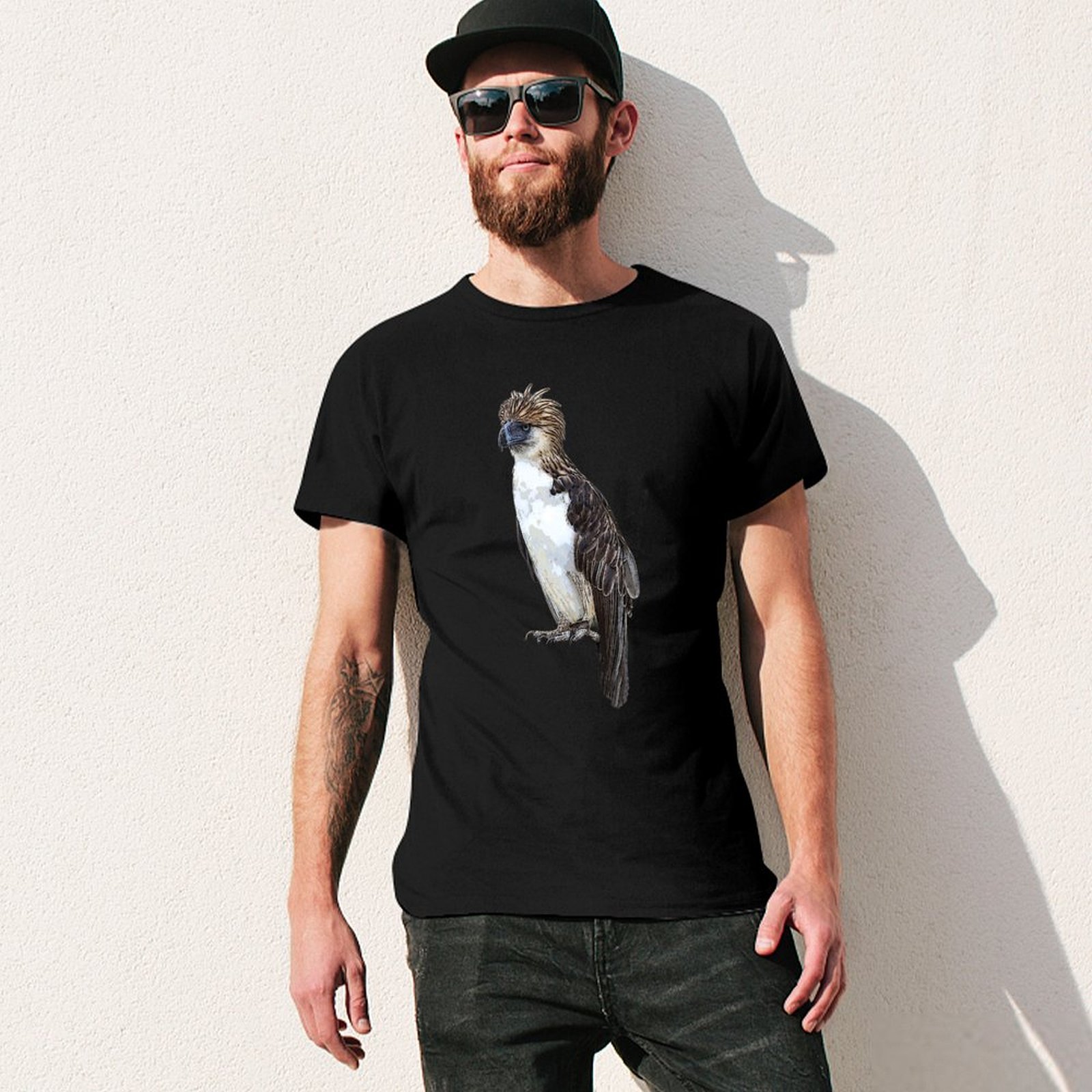 Camiseta com Design de Águia d - Street Fashion Philippines avaliação e preço