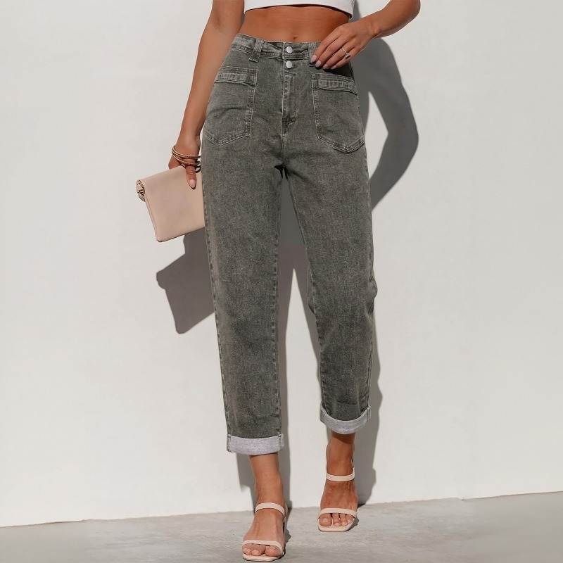 Calças Jeans Flare Retro para  - Street Fashion Plus Size avaliação e preço