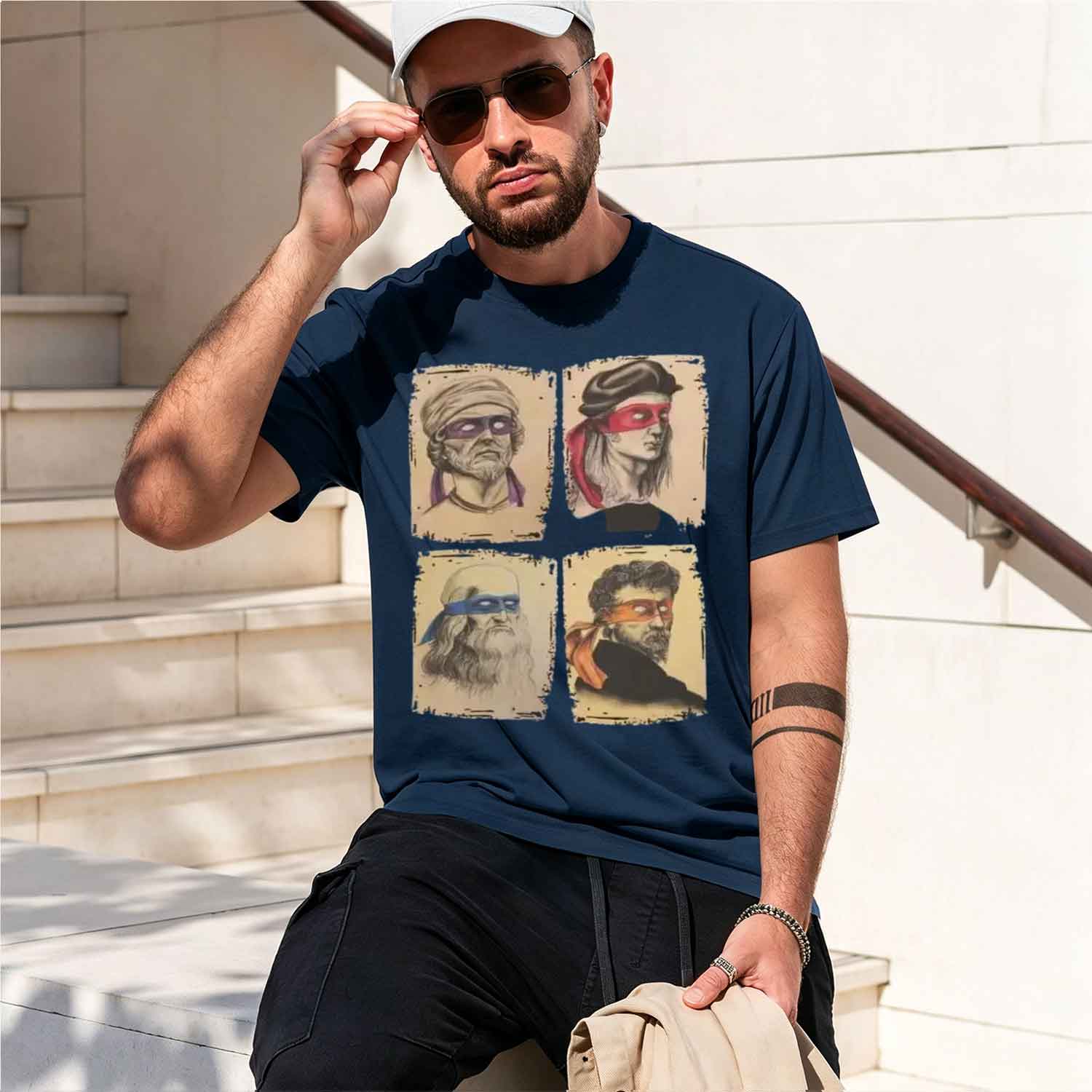 Camisetas com Estampa de Humor - Street Fashion China Models avaliação e preço