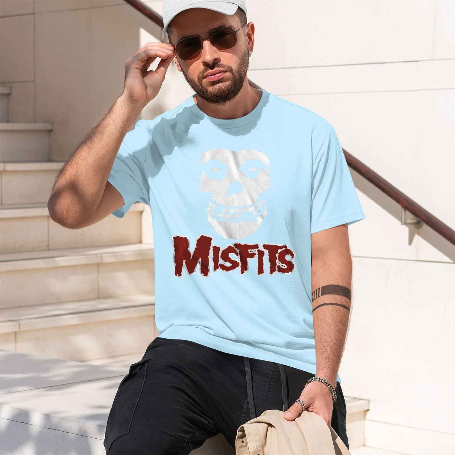 Camiseta masculina estilo punk - Street Fashion China Models avaliação e preço