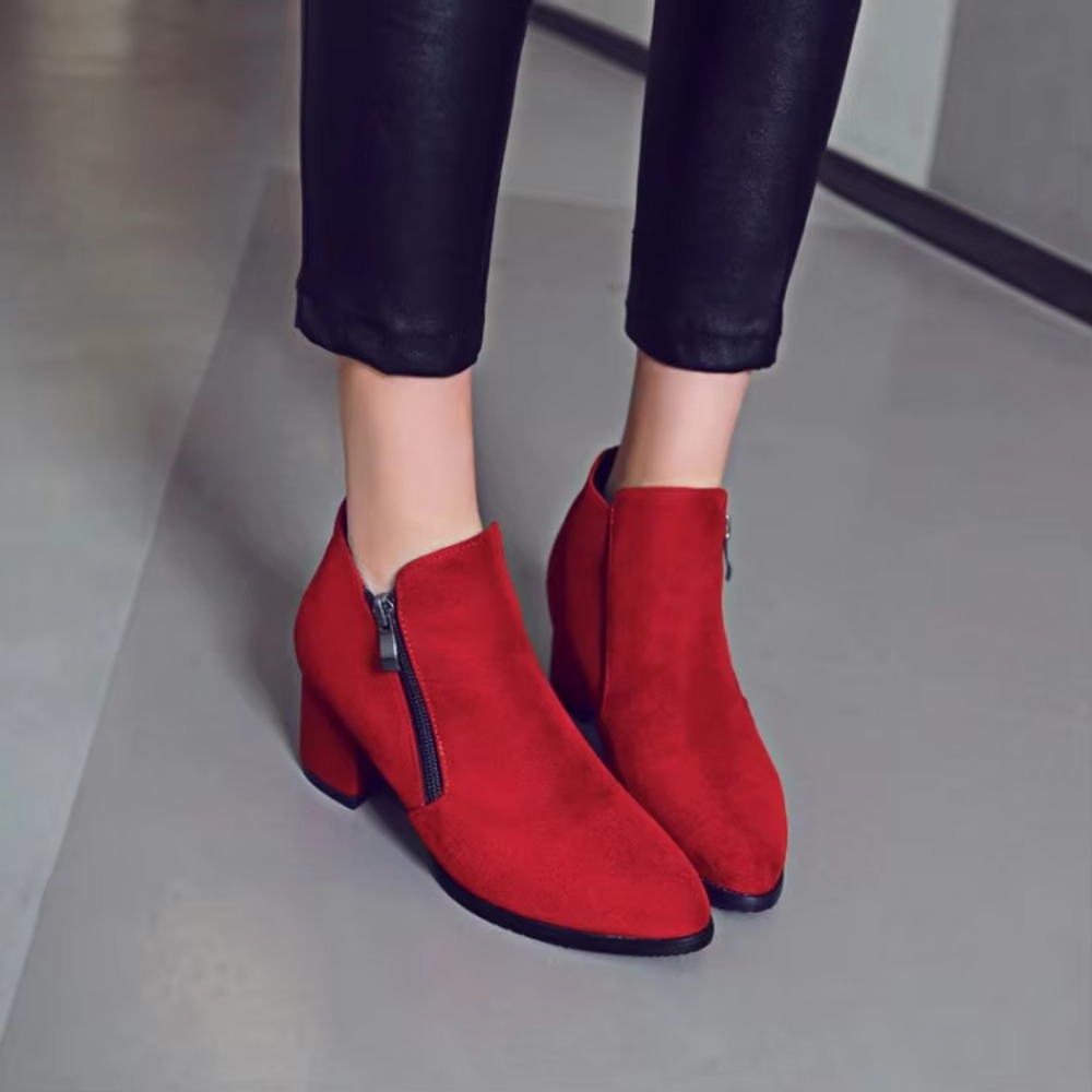 Botas Femininas Modernas de Ta - Street Fashion Plus Size avaliação e preço