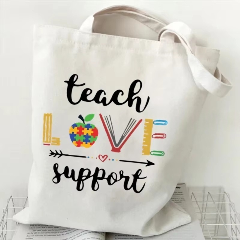 Bolsa de Ombro de Lona Feminin - Tote Bag Canvas Print avaliação e preço