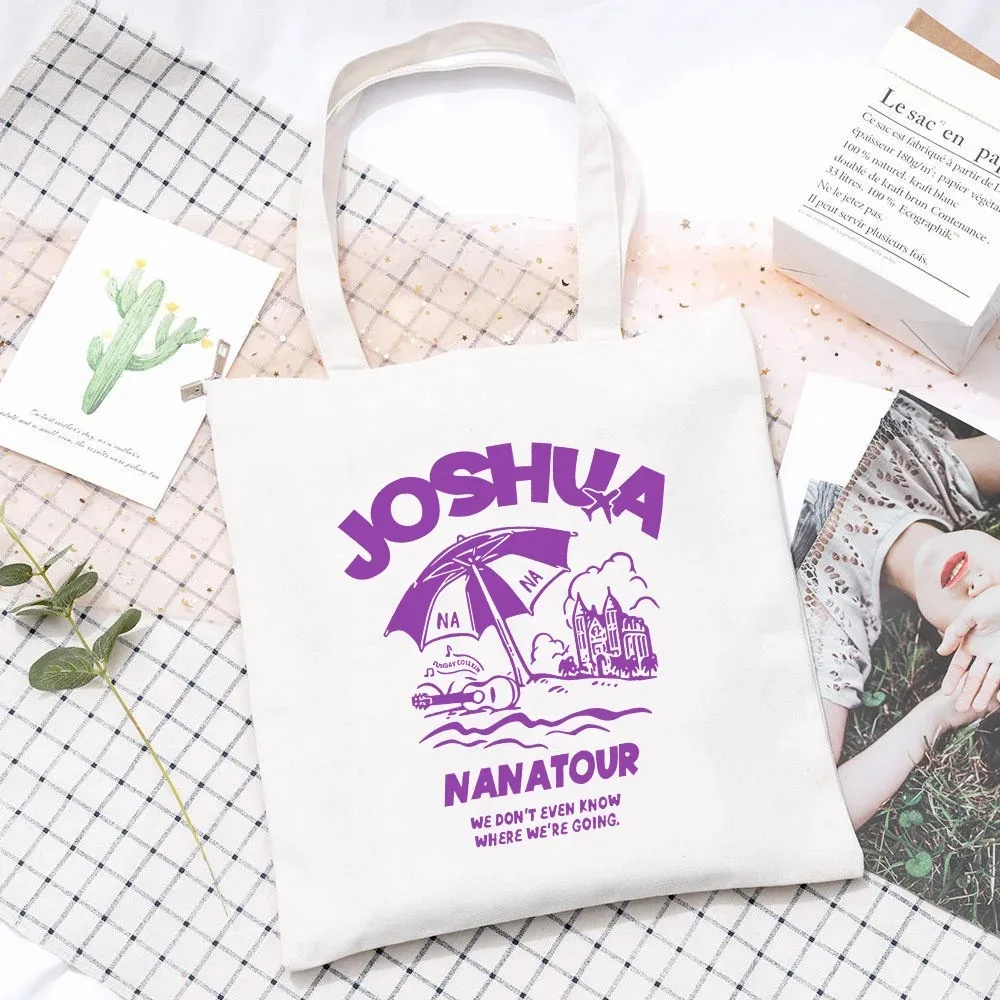 Kpop nanatour bolsa de ombro v - Tote Bag Canvas Print avaliação e preço