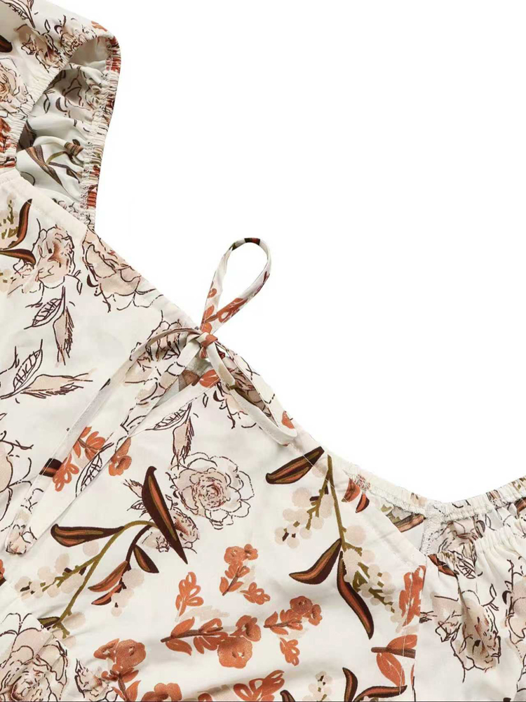 Vestido Maxi Floral Plus Size  - Street Fashion Plus Size avaliação e preço