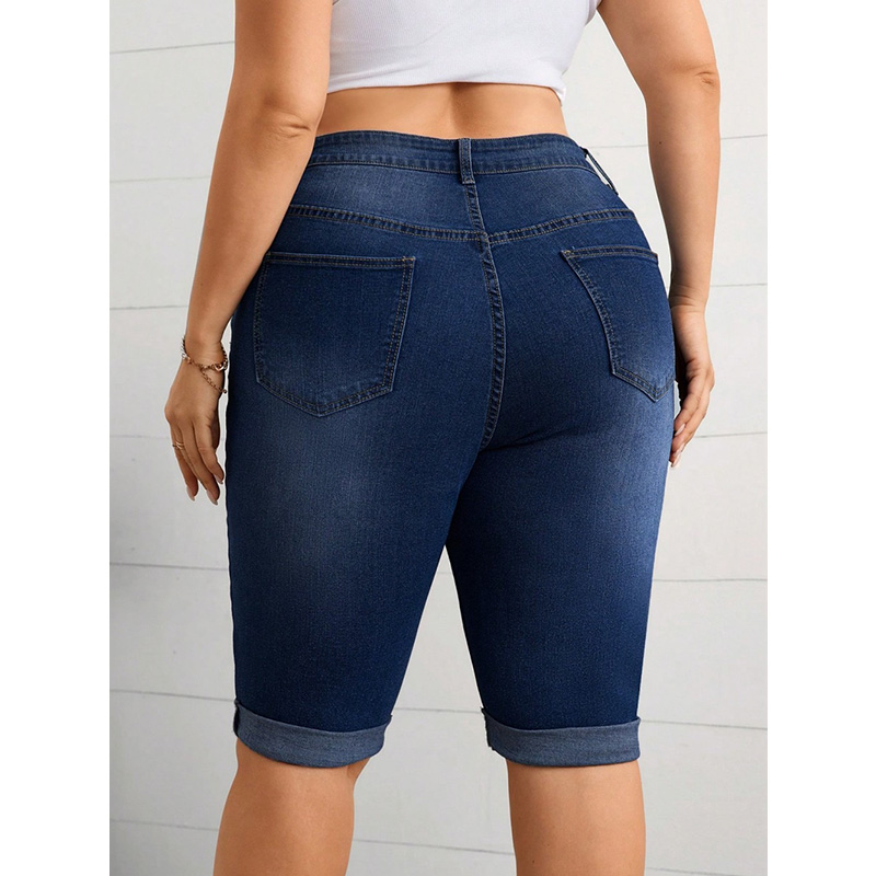 Calça Jeans Feminina Benuynffy - Street Fashion Plus Size avaliação e preço