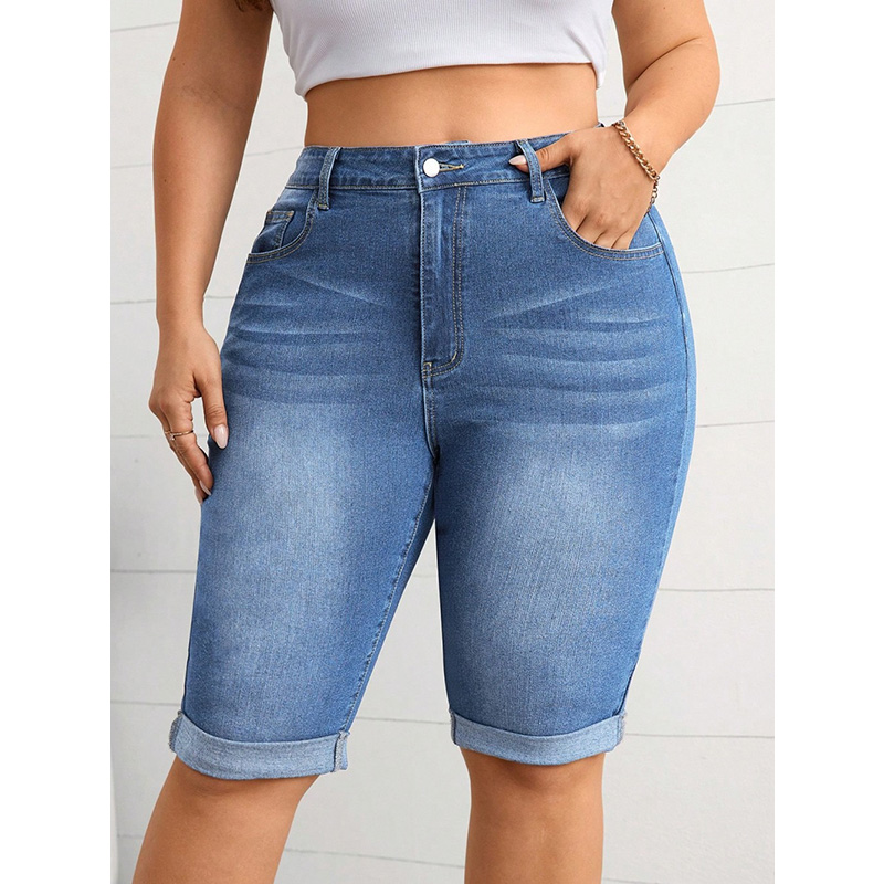 Calça Jeans Feminina Benuynffy - Street Fashion Plus Size avaliação e preço