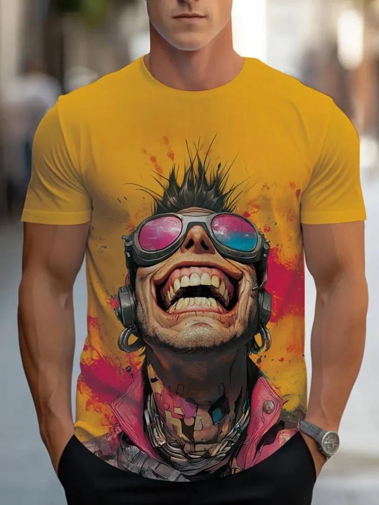 Camiseta Masculina Estampada B - Street Fashion For Short Guys avaliação e preço