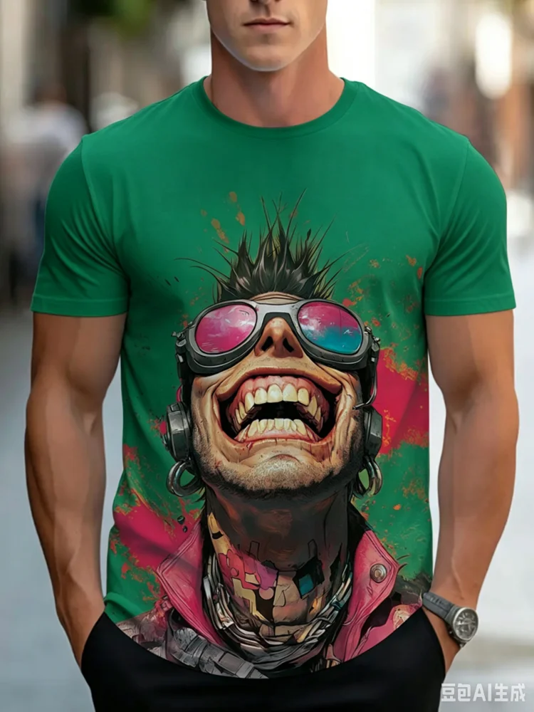Camiseta Masculina Estampada B - Street Fashion For Short Guys avaliação e preço