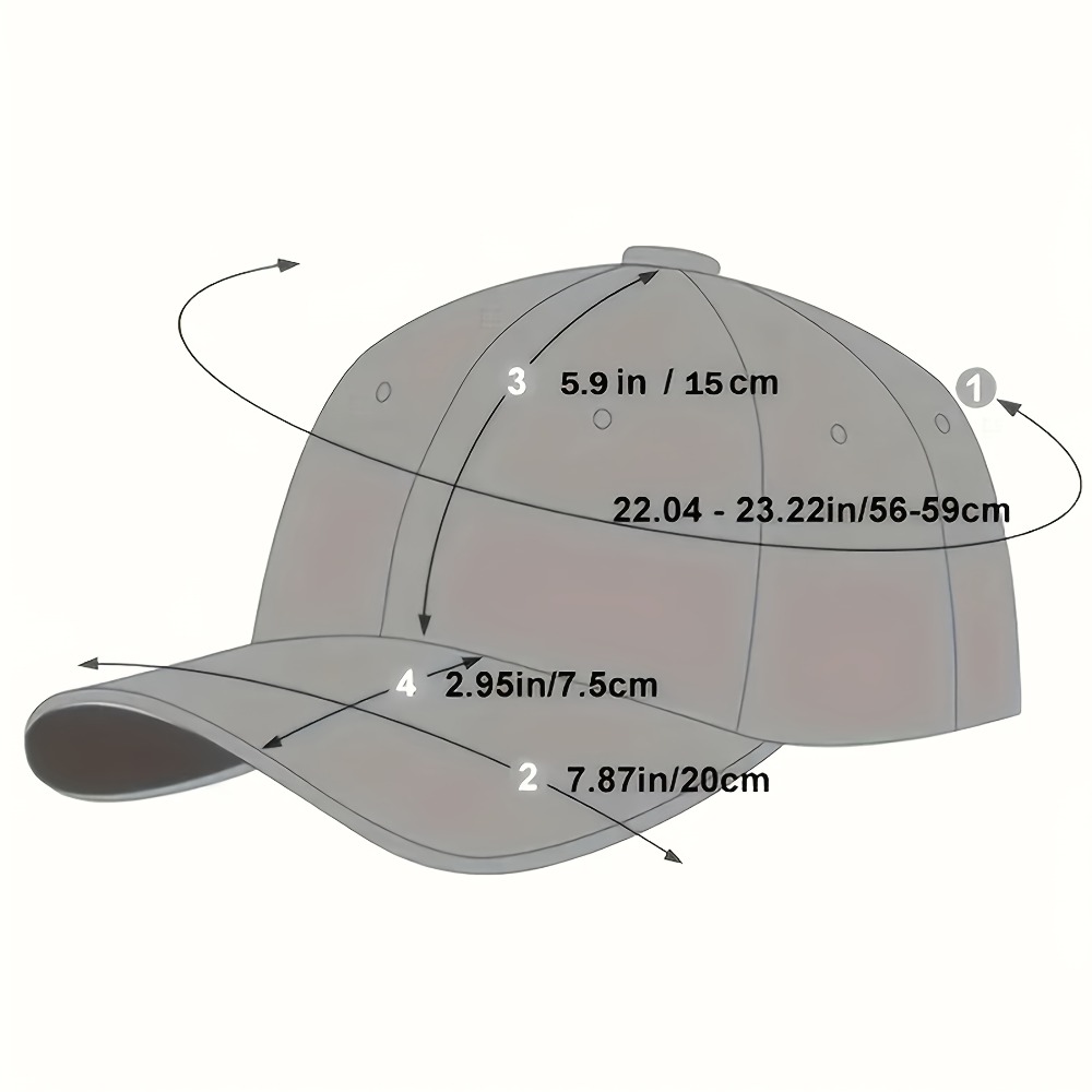 Boné de beisebol casual lavado - Baseball Cap Fitted avaliação e preço
