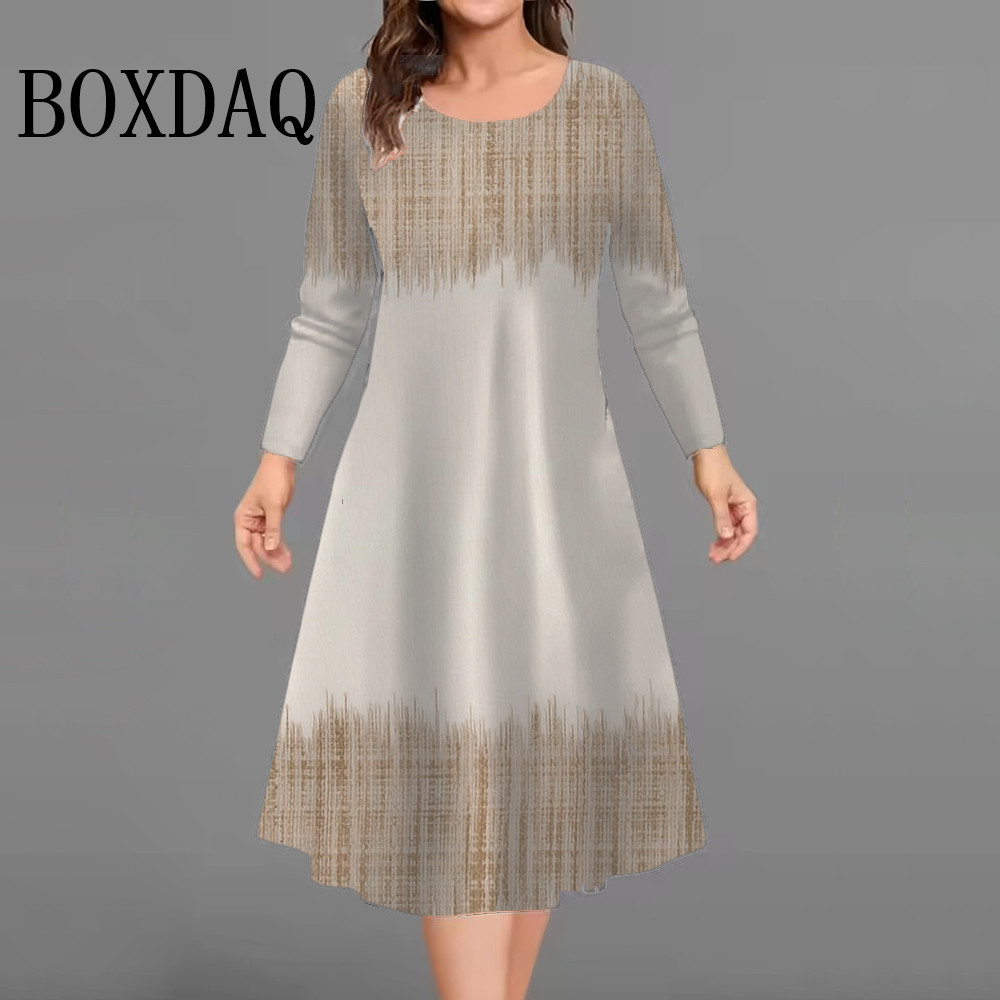 Moda feminina vestidos outono  - Street Fashion Plus Size avaliação e preço