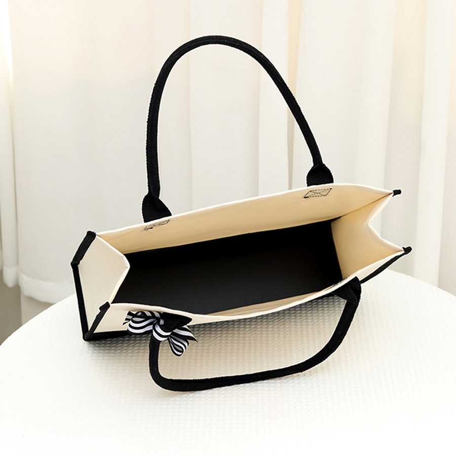 Bolsa de lona branca leve com  - Tote Bag Canvas Print avaliação e preço
