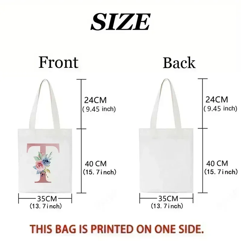 Bolsa Tote com Estampa Floral  - Tote Bag Canvas Print avaliação e preço