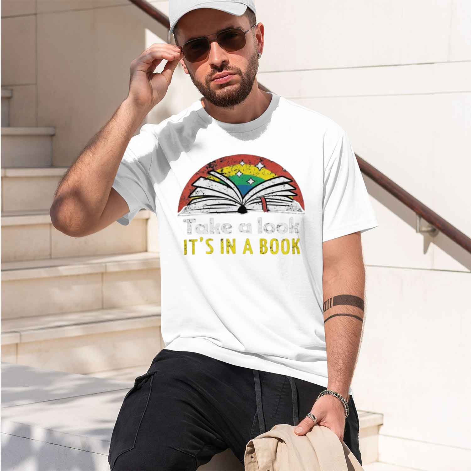Camiseta Book Grh Retro para L - Street Fashion China Models avaliação e preço