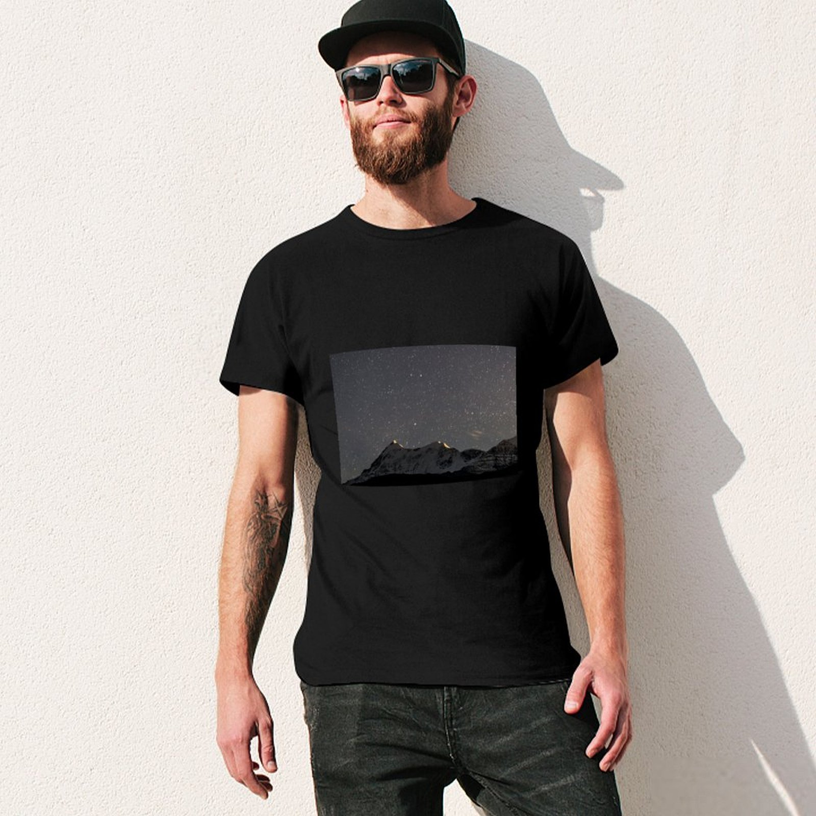 Camiseta Trishul Star Trails d - Street Fashion India avaliação e preço