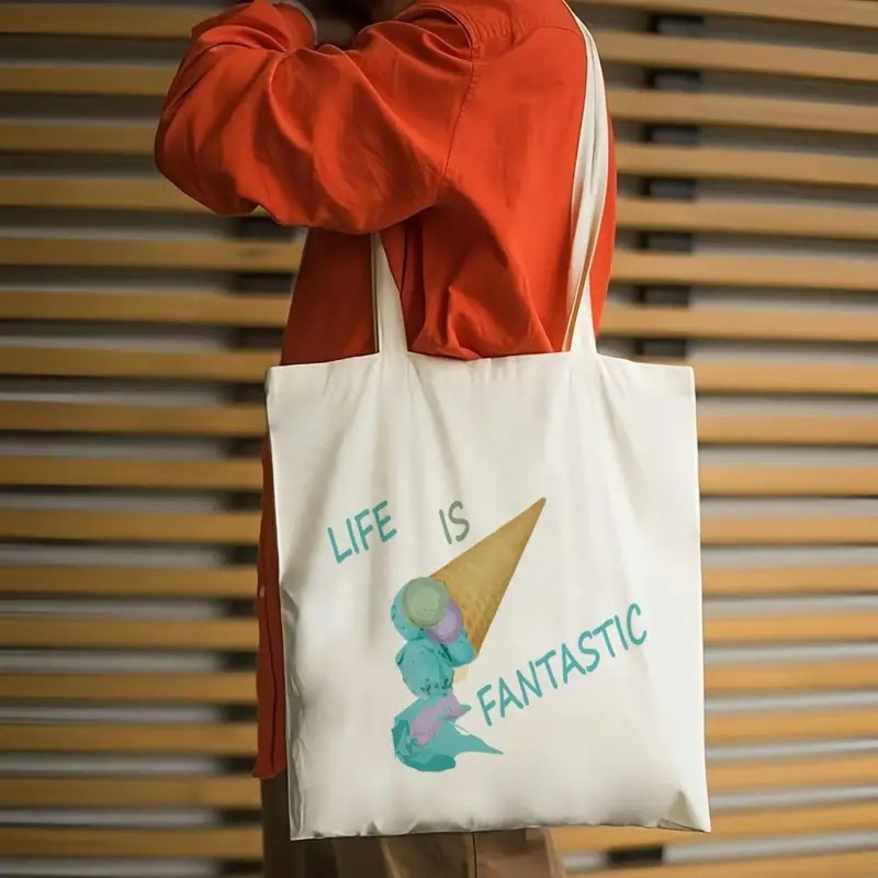 Sacola de lona com estampa de  - Tote Bag Canvas Print avaliação e preço