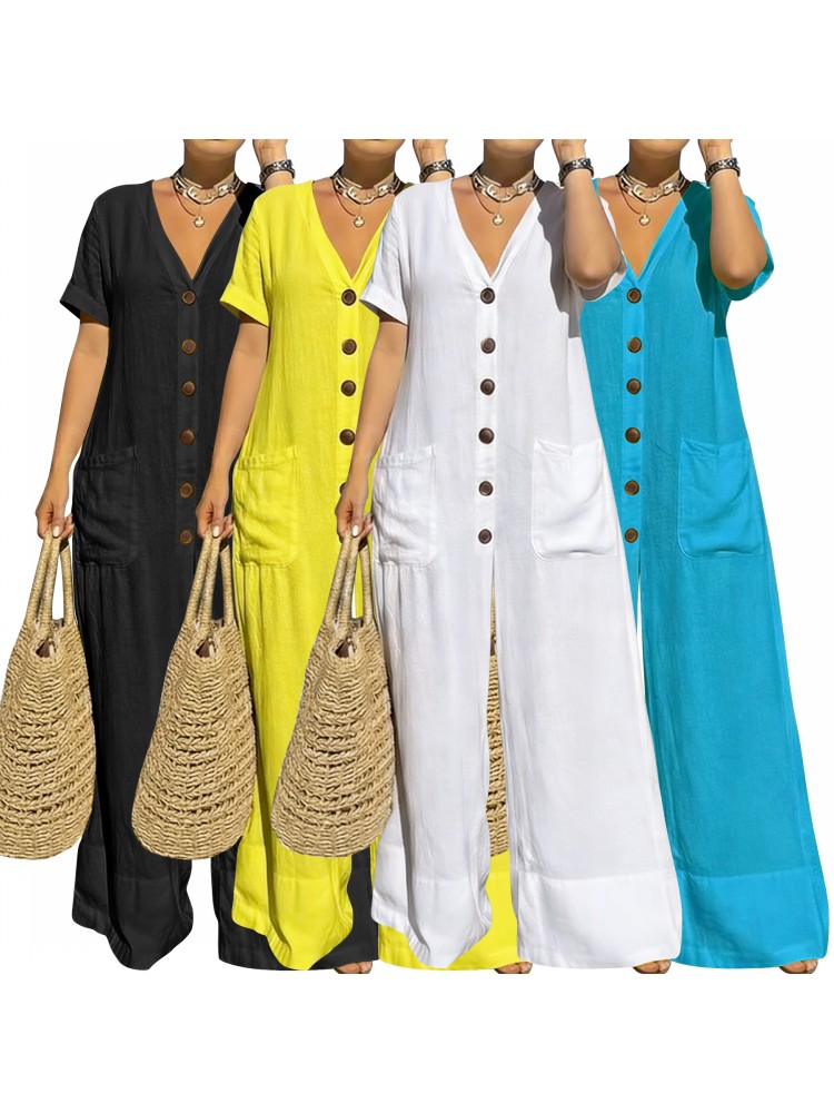Macacão Feminino Plus Size Azu - Street Fashion Plus Size avaliação e preço