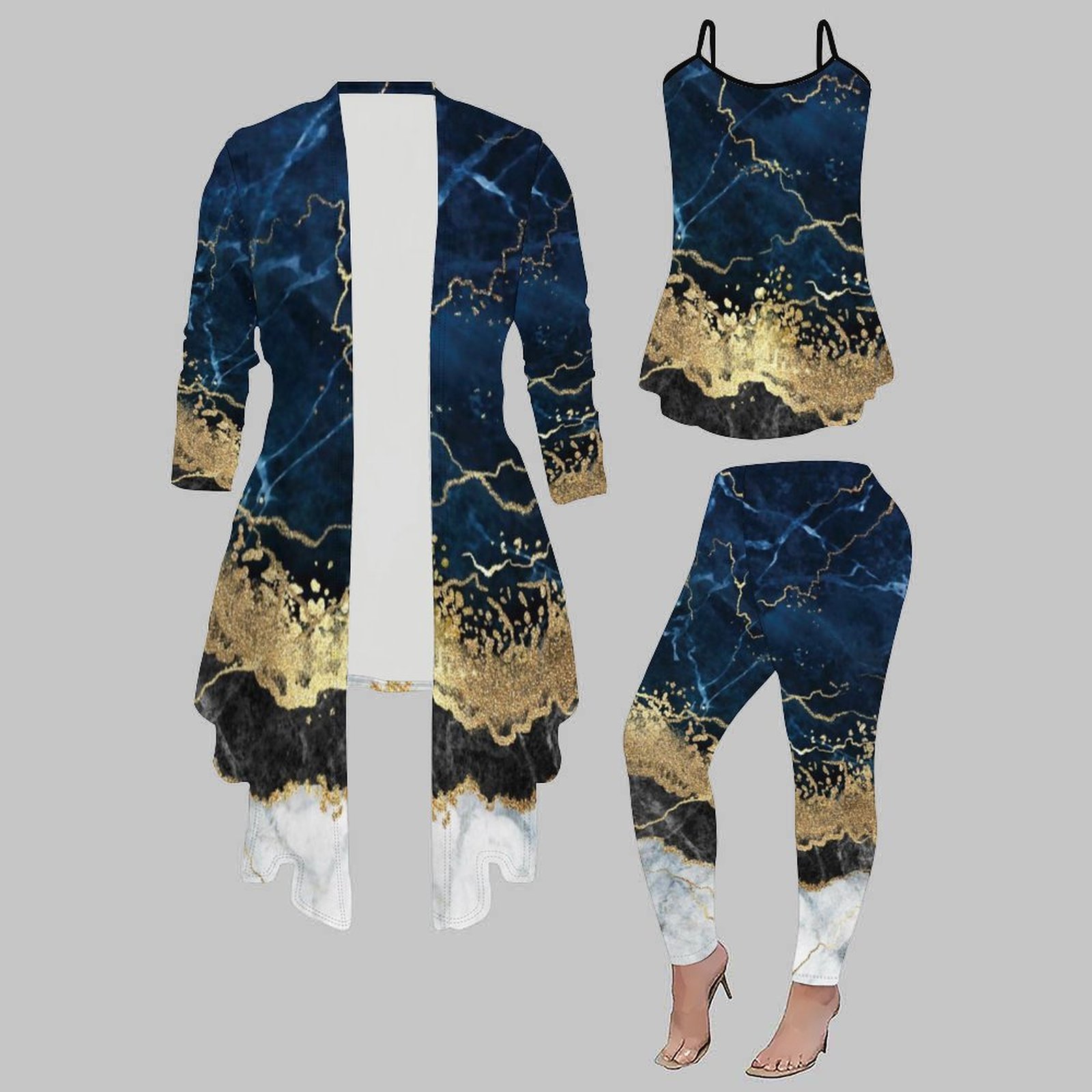 Conjunto Elegante de Calças Ju - Street Fashion Vest avaliação e preço