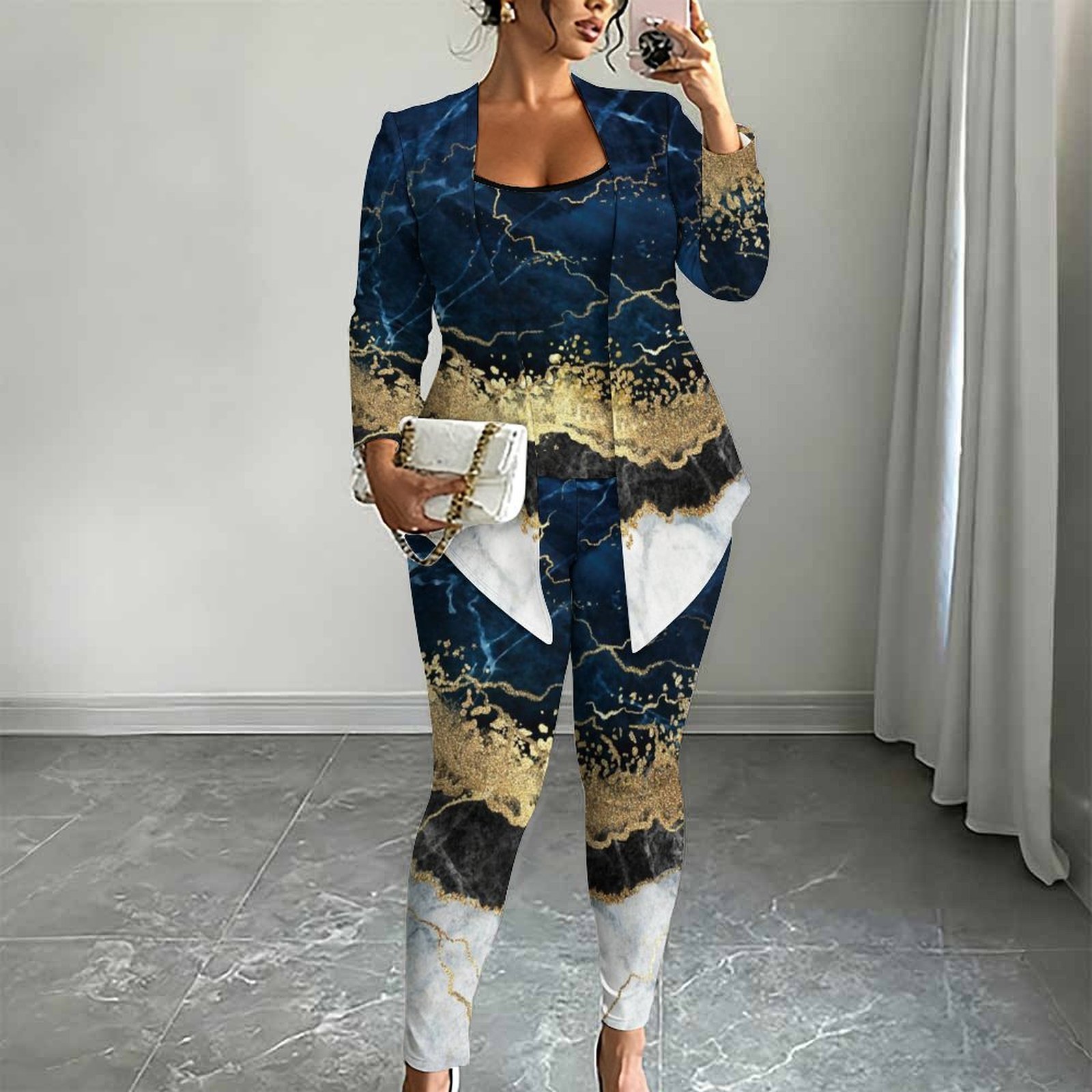 Conjunto Elegante de Calças Ju - Street Fashion Vest avaliação e preço
