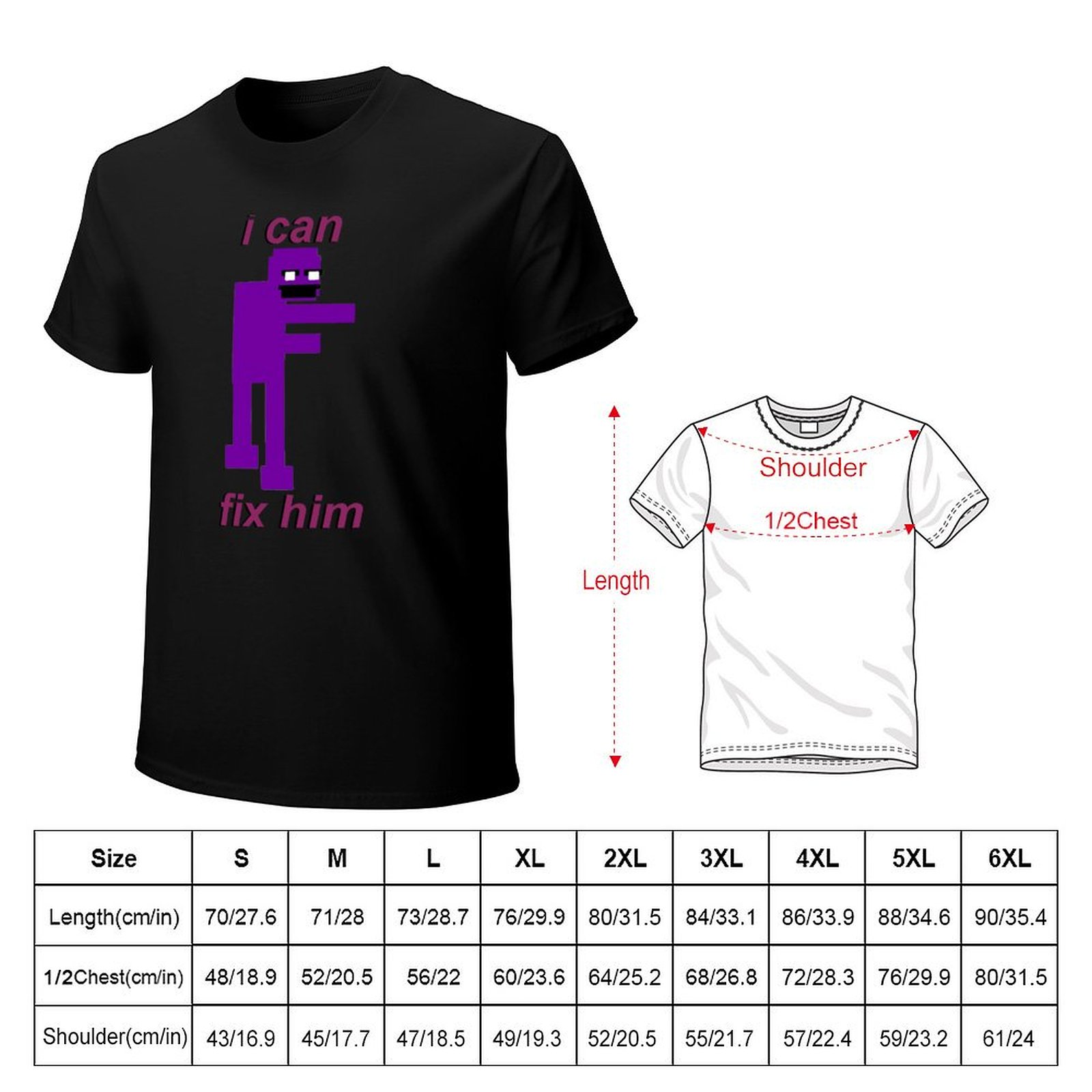 Camiseta Purple Guy I can fix  - Street Fashion For Short Guys avaliação e preço