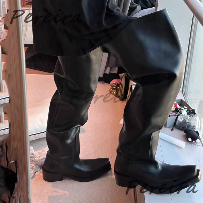 Botas de sola grossa sobre o j - Street Fashion Rome avaliação e preço