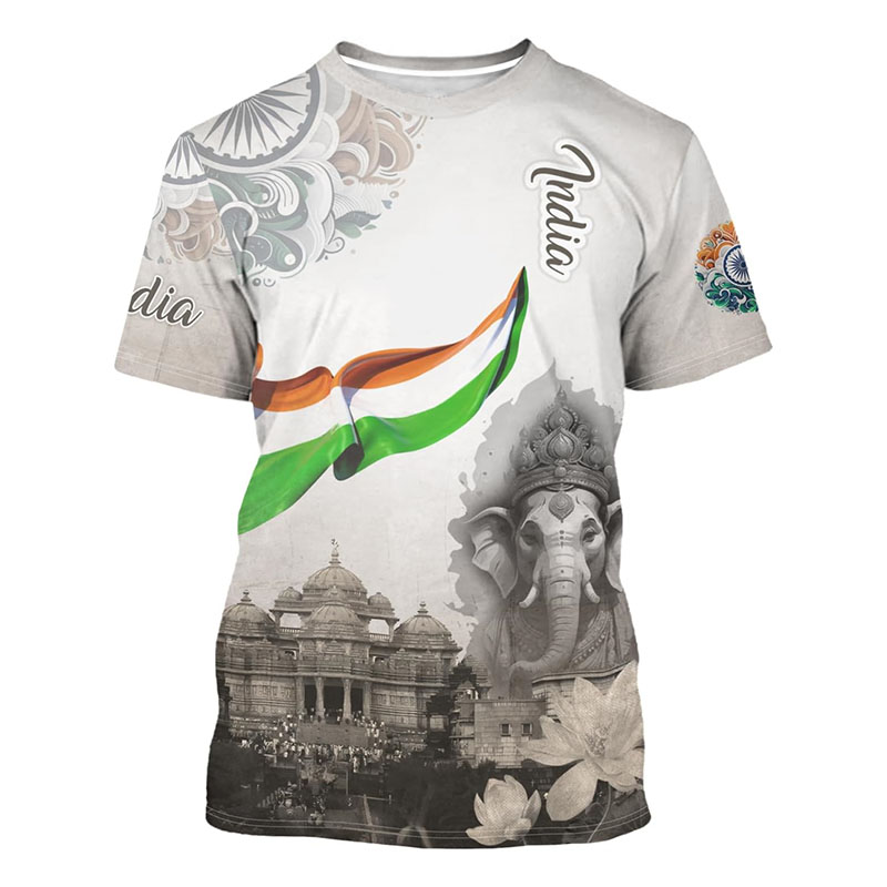 Camiseta com estampa de bandei - Street Fashion India avaliação e preço