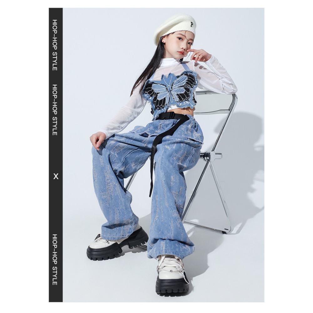 Conjunto de Dança Jazz Hip Hop - Street Fashion Vest avaliação e preço