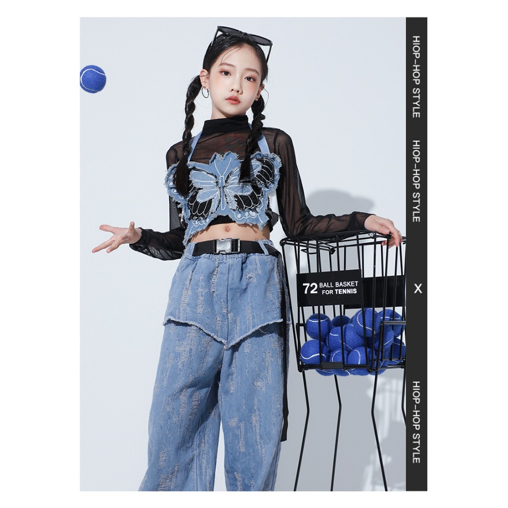 Conjunto de Dança Jazz Hip Hop - Street Fashion Vest avaliação e preço