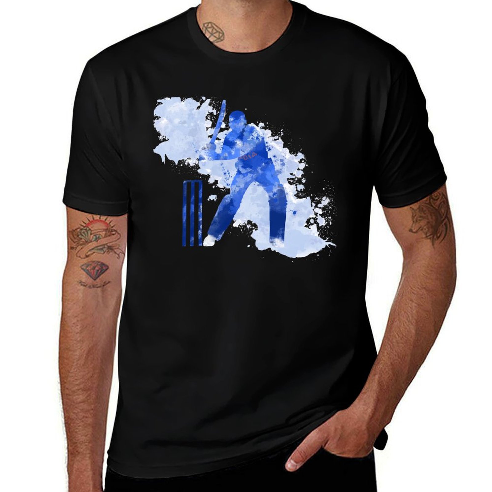 INDIA CRICKET - Camiseta com e - Street Fashion India avaliação e preço
